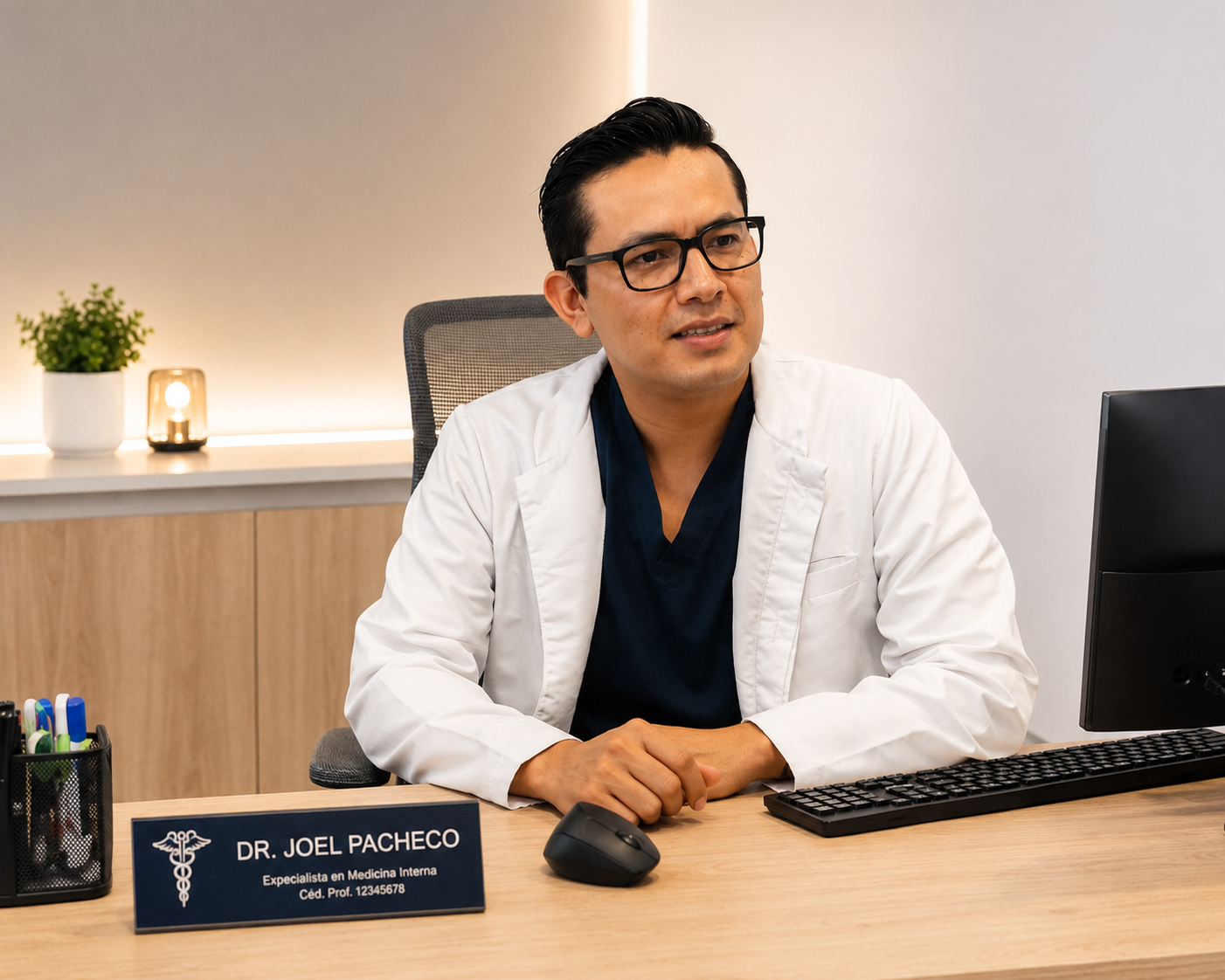 Dr. Joel Pacheco, Médico Internista